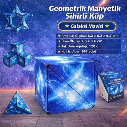 Manyetik Dönüşen Sihirli Küp – 72+ Şekil