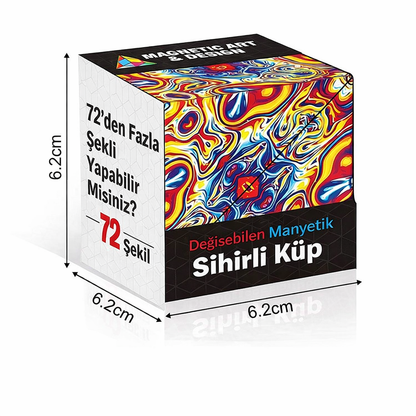 Manyetik Dönüşen Sihirli Küp – 72+ Şekil